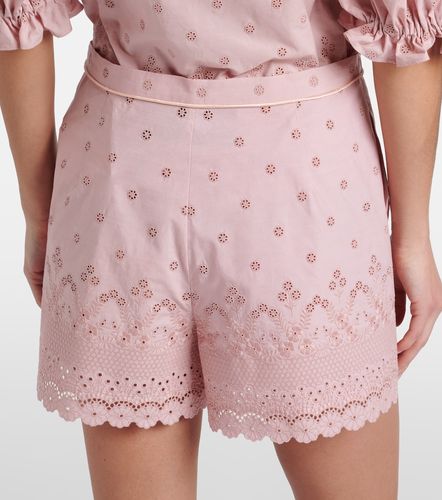 Short brodé en coton - Valentino Garavani - Modalova