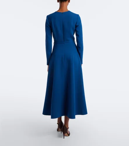 Robe midi Capucine en laine - Emilia Wickstead - Modalova