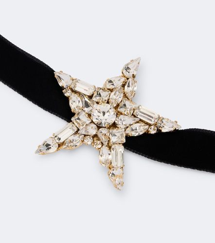Choker Star en velours à ornements - Dolce&Gabbana - Modalova