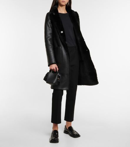 Manteau réversible Britany en cuir et shearling - Joseph - Modalova