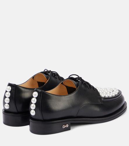 Mocassins Sirene en cuir à ornements - Mach & Mach - Modalova