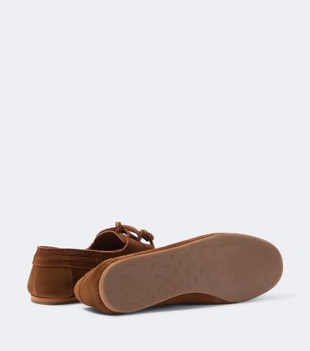 Chaussures bateau Pliario en daim - Ancient Greek Sandals - Modalova