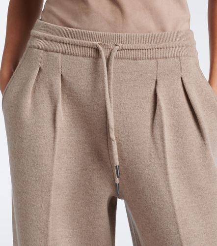 Pantalon ample en laine et cachemire - Max Mara - Modalova