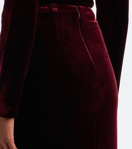 Jupe crayon en velours - Roland Mouret - Modalova