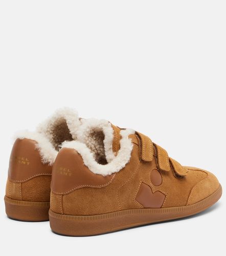 Baskets Beth en daim et shearling - Isabel Marant - Modalova