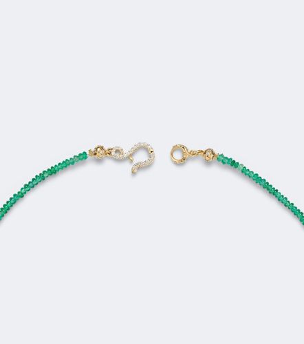 Collier Infinite en or 18 ct, émeraudes et diamants - Suzanne Kalan - Modalova