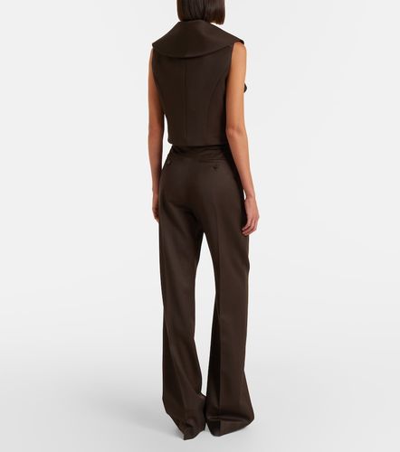 McQueen Pantalon droit en laine - McQueen - Modalova