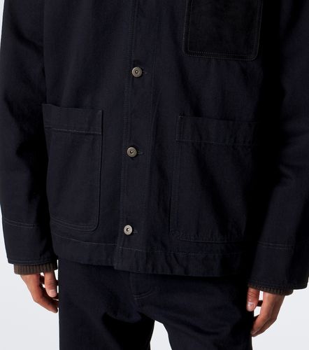 Veste en denim et shearling - Bottega Veneta - Modalova