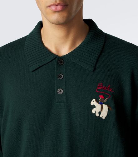 Polo en laine à patchs appliqués - Bode - Modalova
