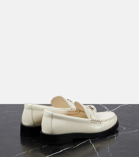 Mocassins Addie en cuir à logo - Jimmy Choo - Modalova