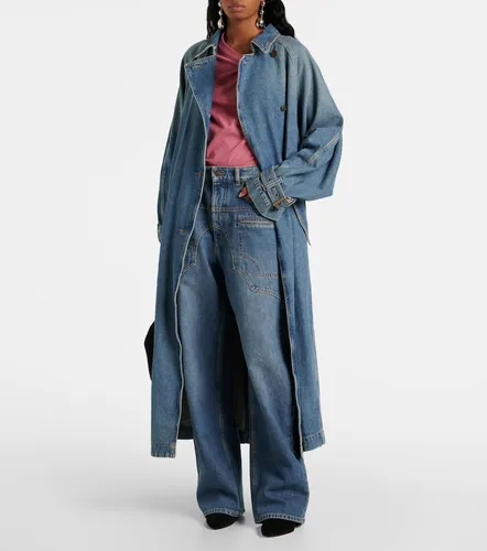Manteau Brekka en denim - Isabel Marant - Modalova