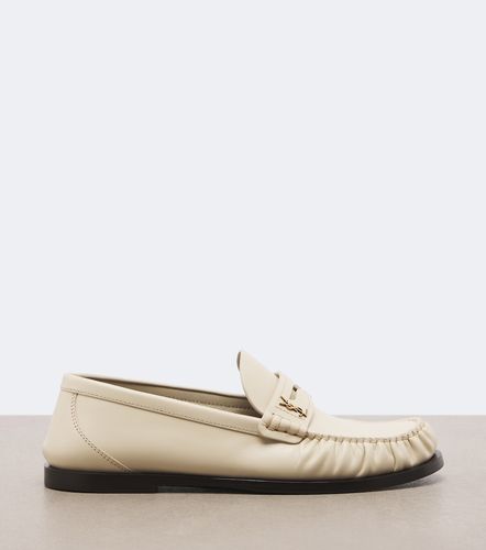 Mocassins Laurent en cuir - Saint Laurent - Modalova