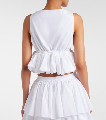 Alaïa Top péplum en coton - Alaia - Modalova