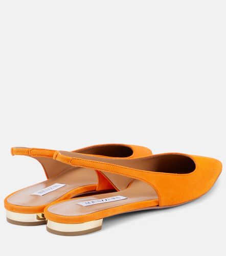 Ballerines slingback Purist en daim - Aquazzura - Modalova