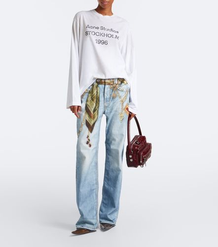 Jean wide à trompe l'œil - Acne Studios - Modalova