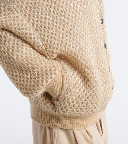 Cardigan en mohair mélangé à sequins - Brunello Cucinelli - Modalova