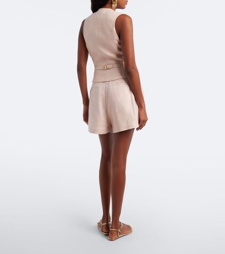 Zimmermann Short Clash en lin - Zimmermann - Modalova