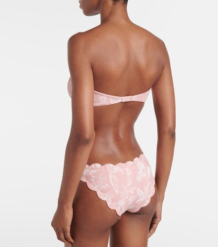 Haut de bikini bandeau Antibes à fleurs - Marysia - Modalova