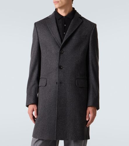 Manteau en laine et cachemire mélangés - Zegna - Modalova
