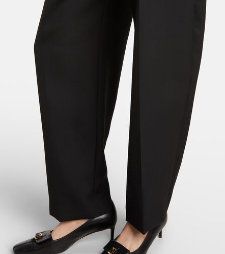 Pantalon tapered Dugan en laine - Khaite - Modalova