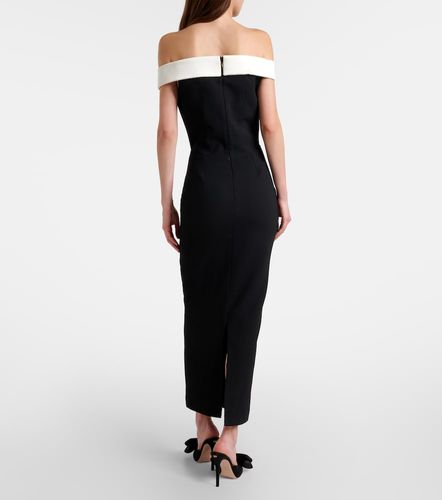 Robe midi Jacqueline à encolure bardot - The New Arrivals Ilkyaz Ozel - Modalova