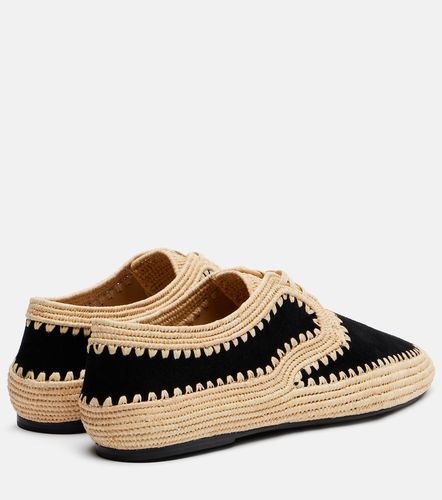 Derbies Strength en raphia et daim - Gabriela Hearst - Modalova