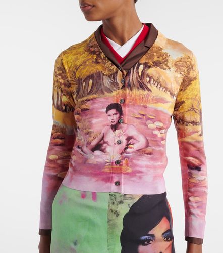 Versace Cardigan en soie - Versace - Modalova