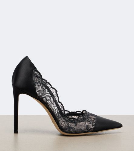 Escarpins Brigitte en satin et dentelle - Jimmy Choo - Modalova