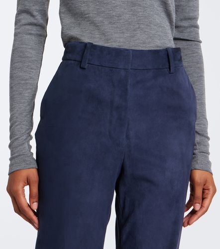 Pantalon évasé Tafira en daim - Joseph - Modalova