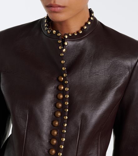 Etro Veste en cuir à clous - Etro - Modalova