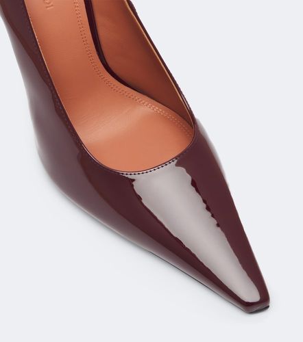 Escarpins Felicia en cuir verni - Amina Muaddi - Modalova