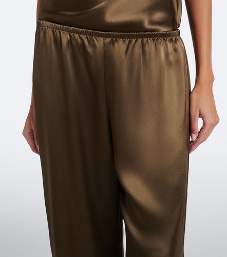 Leset Pantalon ample Barb en satin - Leset - Modalova