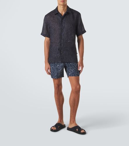 Brioni Chemise imprimée en lin - Brioni - Modalova