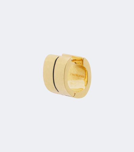 Boucles d'oreilles Signature Stripe en plaqué or 24 ct - Toteme - Modalova