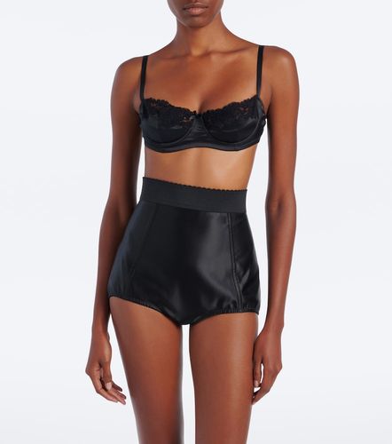 Soutien-gorge en soie mélangée - Dolce&Gabbana - Modalova