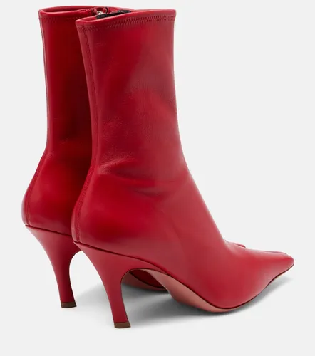 Bottines Jamie 80 en cuir - Amina Muaddi - Modalova