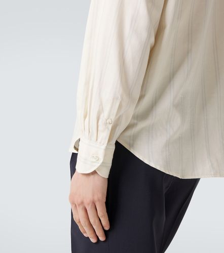 Stòffa Chemise rayée en coton et soie - Stoffa - Modalova