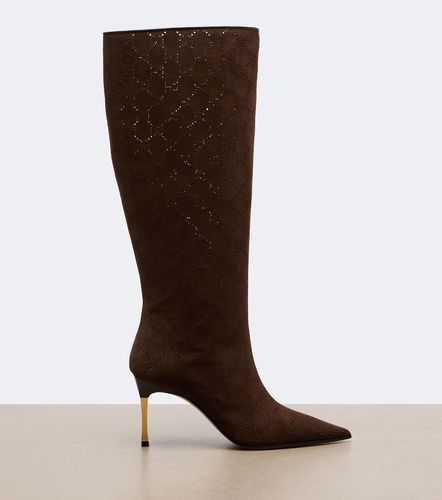 Gucci Bottes Bombshell GG en daim - Gucci - Modalova