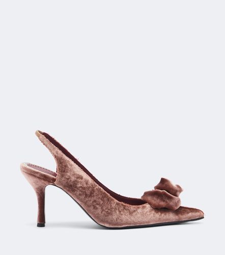 Escarpins slingback en velours - Magda Butrym - Modalova