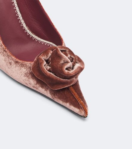 Escarpins slingback en velours - Magda Butrym - Modalova