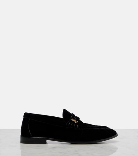 Mocassins Le Loafer en velours - Saint Laurent - Modalova