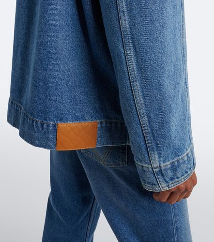 Veste oversize Intrecciato en denim - Bottega Veneta - Modalova