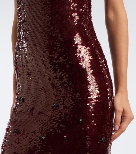 Là Fuori Robe longue bustier à sequins - La Fuori - Modalova