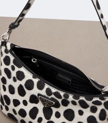 Sac Mini en cuir façon poulain - Prada - Modalova