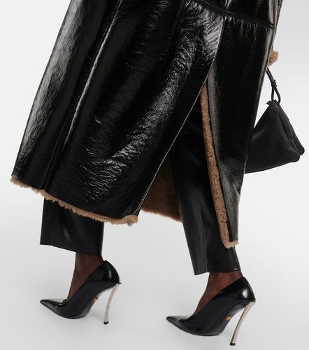 Manteau Jordan en cuir et shearling - The Mannei - Modalova