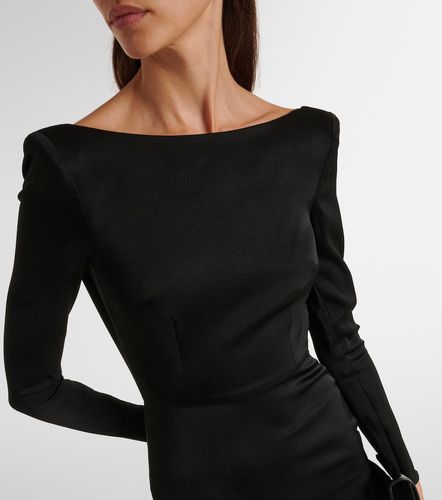 Robe corset en crêpe de satin - Alex Perry - Modalova