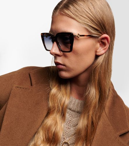 Lunettes de soleil oversize FF Diamonds - Fendi - Modalova