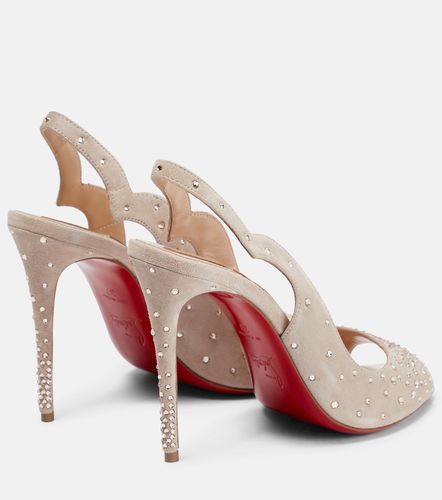 Sandales Nudes Degrachick en daim - Christian Louboutin - Modalova