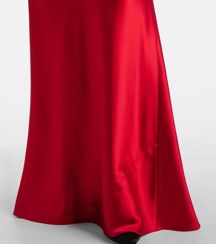 Robe longue en satin - Ralph Lauren Collection - Modalova