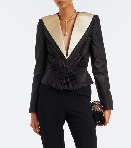 Blazer en taffetas de soie - Valentino Garavani - Modalova